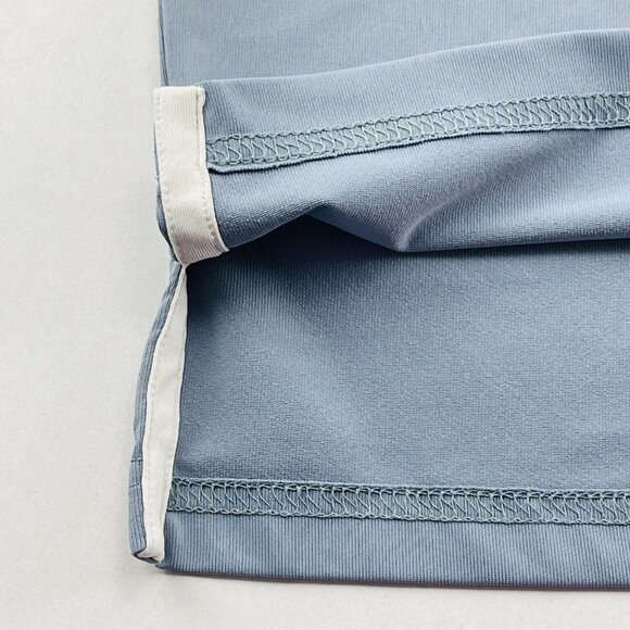 Johnnie-O Polo Shirt Mens Medium Gray Prepformance Short Sleeve Wigwam Golf - Picture 6 of 8